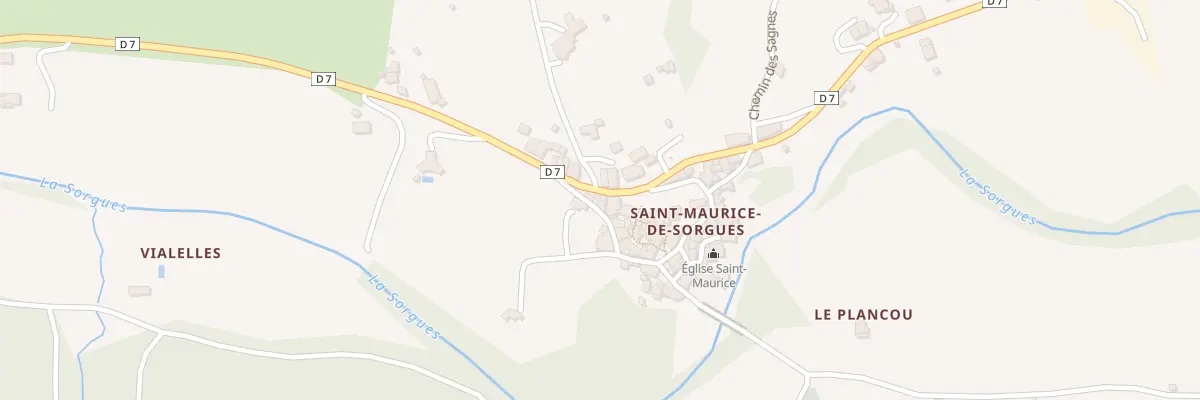 Plan du 5 Av du Pountil à Fondamente