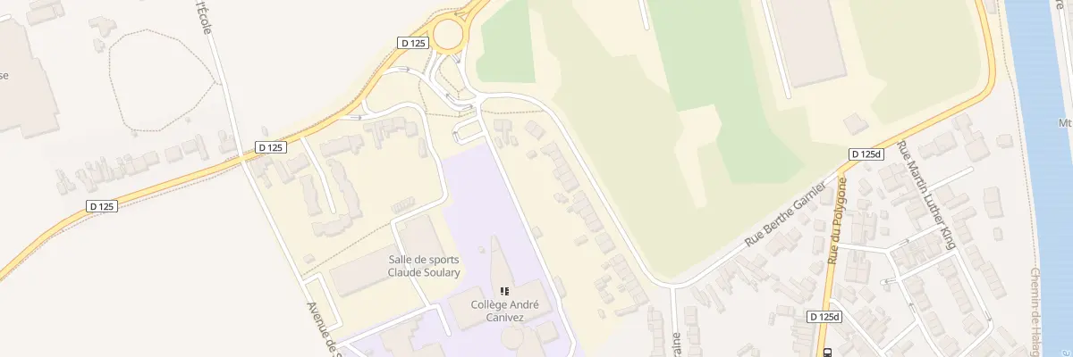 Plan du 315 Rue Berthe Garnier à Douai