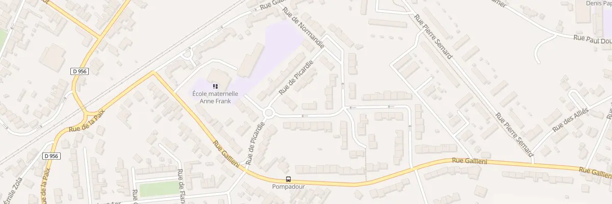 Plan du 5 Rue de Lorraine à Lambres-lez-Douai