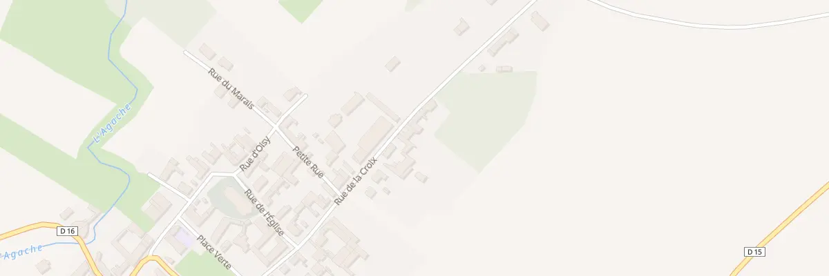 Plan du 20 Rue de la Croix à Sains-lès-Marquion
