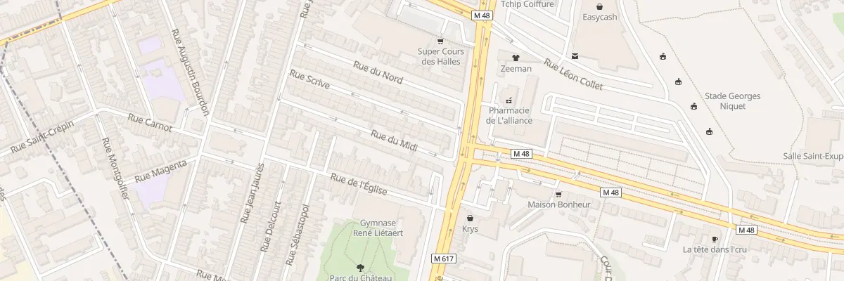 Plan du 10 Rue du Midi à Marcq-en-Barœul