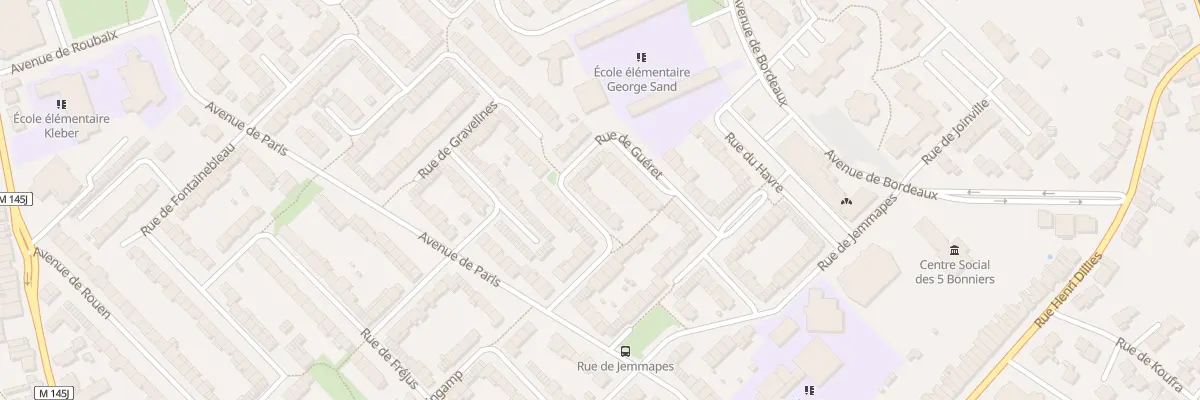 Plan du 38 Rue de Guéret à Faches-Thumesnil