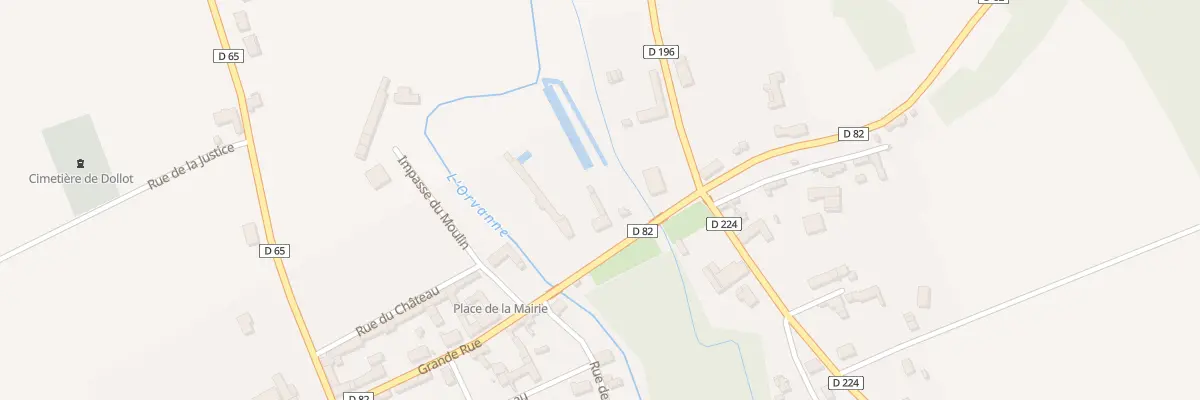 Plan du 31 Gr Grande Rue à Dollot