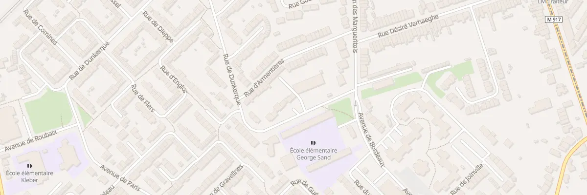 Plan du 135 Rue de Dunkerque à Faches-Thumesnil
