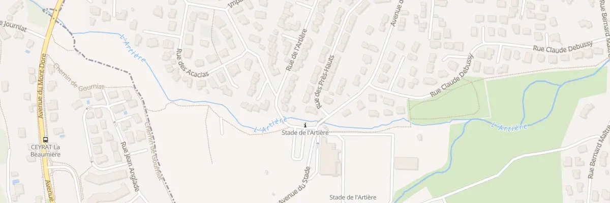 Plan du 32 Rue des Prés Hauts à Beaumont