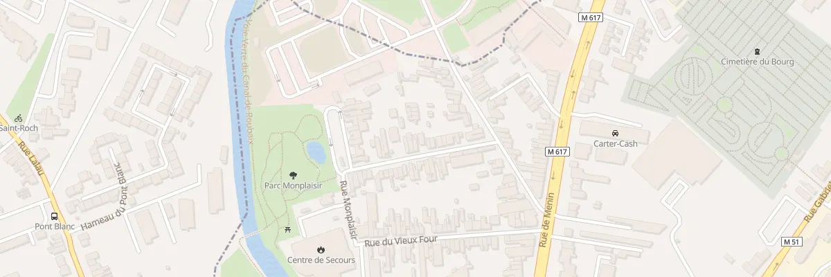 Plan du 16 Rue des Alliés à Marcq-en-Barœul