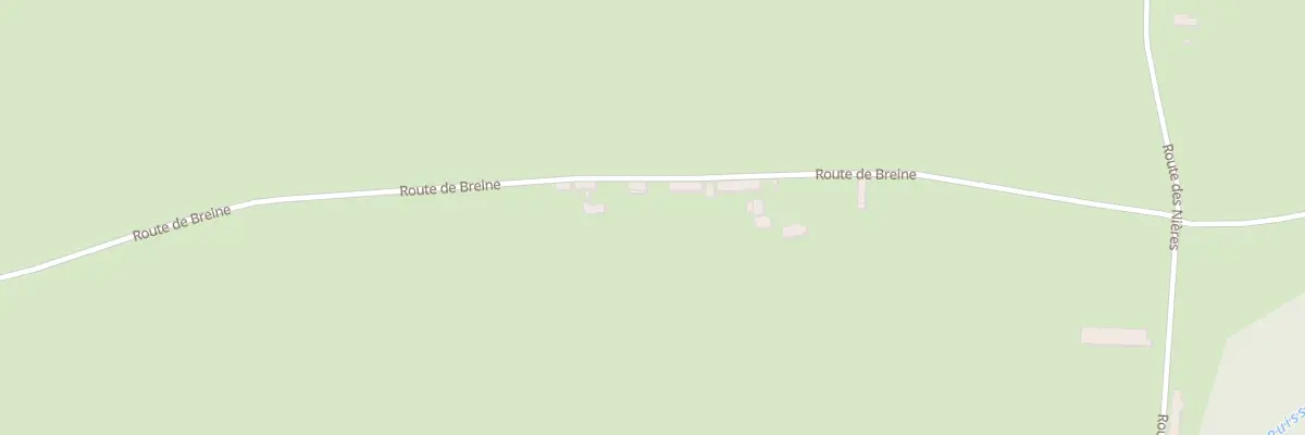 Plan du 8 Rte de Breine à Bellenaves