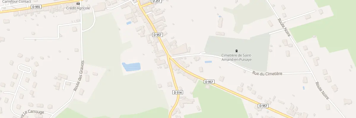 Plan du 1 Rte de Dampierre à Saint-Amand-en-Puisaye