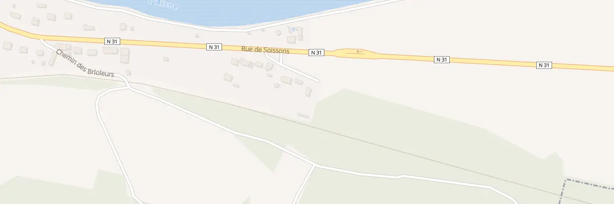 Plan du 8 Imp du Marais du Port à Jaulzy