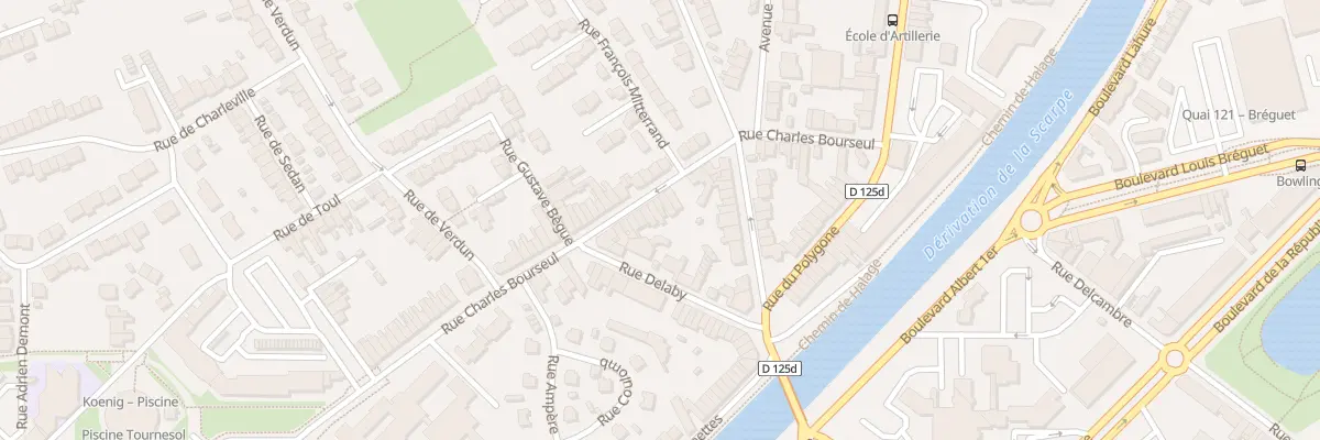 Plan du 171 Rue Charles Bourseul à Douai