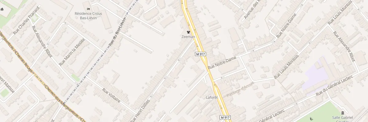 Plan du 9 Rue Henri Dillies à Ronchin