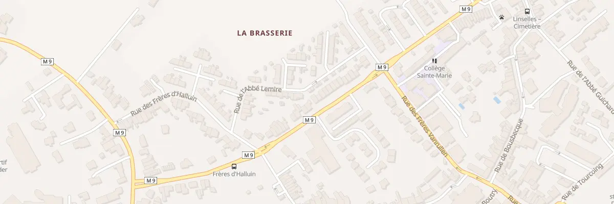 Plan du 28 Rue du Général Leclerc à Linselles