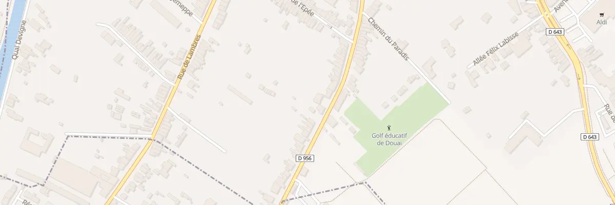 Plan du 470 Rue de Férin à Douai