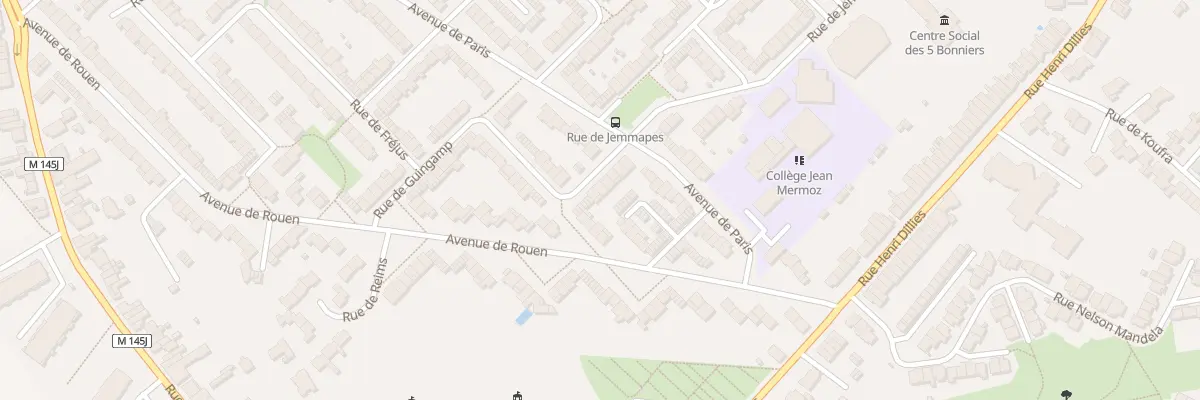 Plan du 11 Rue de Joigny à Faches-Thumesnil