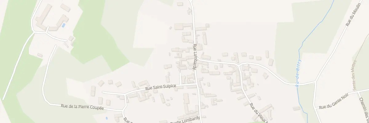 Plan du 27 Rue Lombardy à Bitry