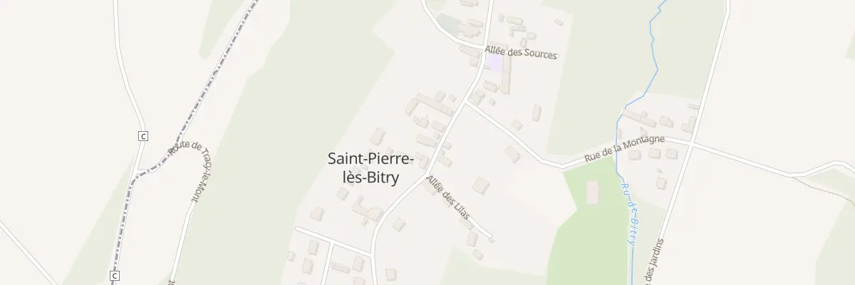 Plan du 136 Rue de la Picardie à Saint-Pierre-lès-Bitry