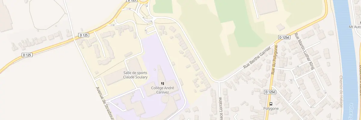 Plan du 277 Rue Berthe Garnier à Douai
