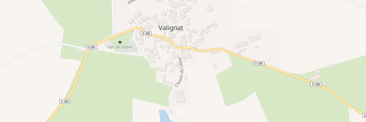 Plan du 5041A Le Chisserat à Valignat