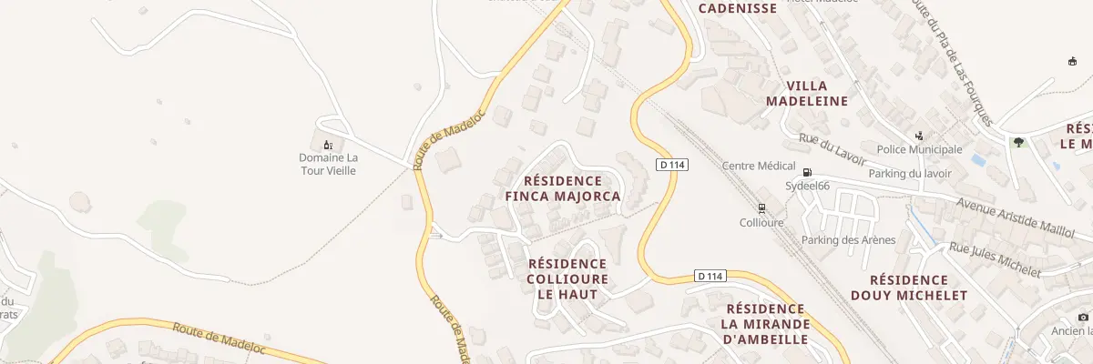 Plan du 23 Rue Julien Py à Collioure