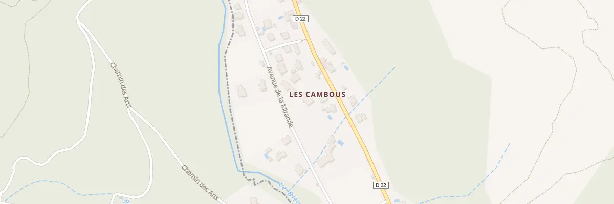 Plan du 10B La Mirande à Taussac-la-Billière