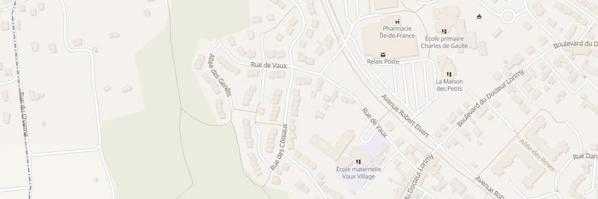 Plan du 5 Rue des Coteaux à Coulommiers