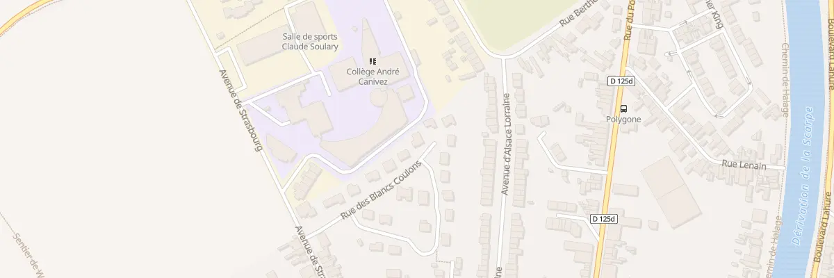 Plan du 159 Rue des Blancs Coulons à Douai