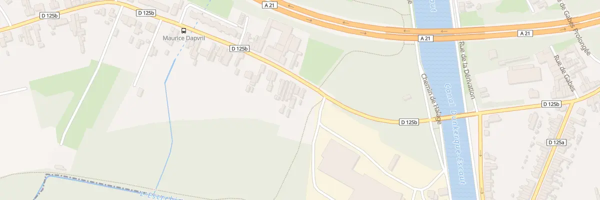 Plan du 198 Rue du Marechal de Lattre à Flers-en-Escrebieux