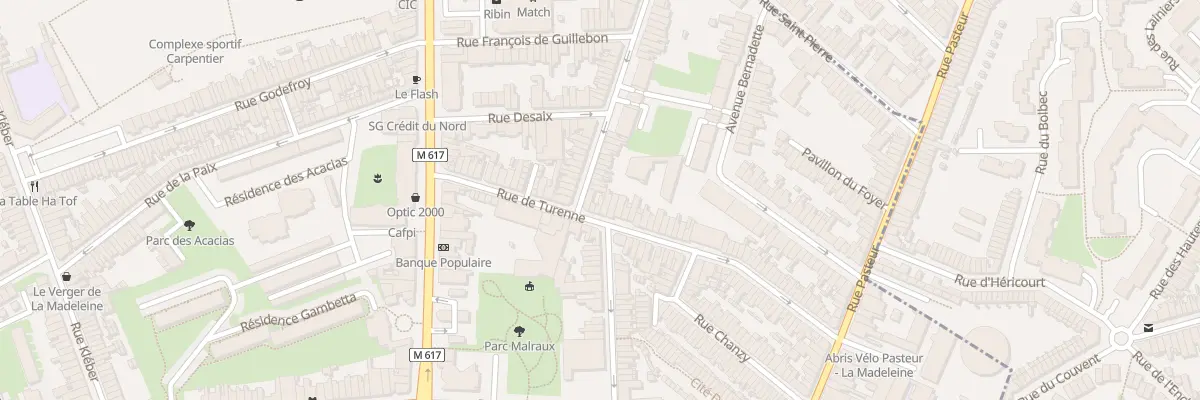 Plan du 45 Rue de Turenne à La Madeleine