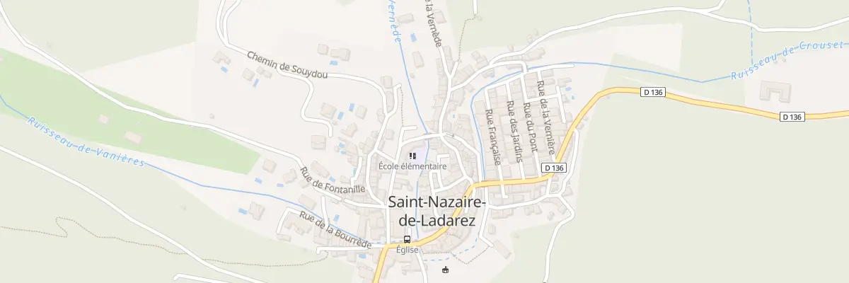 Plan du 5058 Rue Malbec à Saint-Nazaire-de-Ladarez