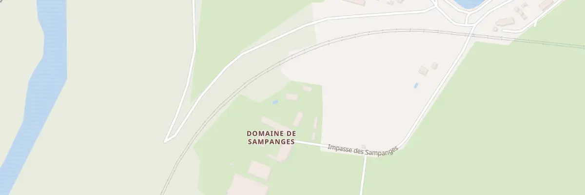 Plan du 2 Imp de Sampanges à Gimouille
