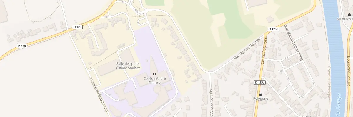 Plan du 255 Rue Berthe Garnier à Douai