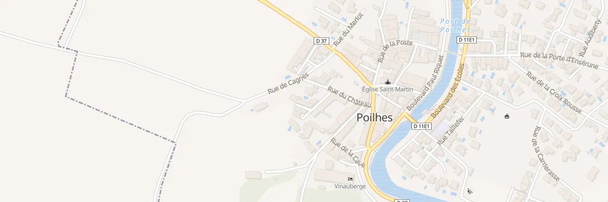 Plan du 4 Imp de la Forge à Poilhes