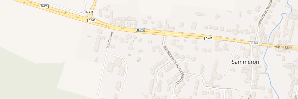 Plan du 103 Rue de Metz à Sammeron