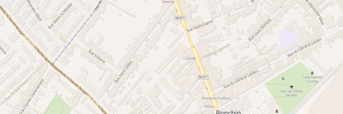 Plan du 139 Av Jean Jaurès à Ronchin
