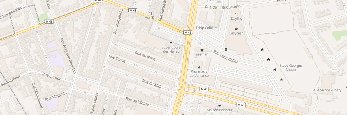 Plan du 60B Rue Nationale à Marcq-en-Barœul