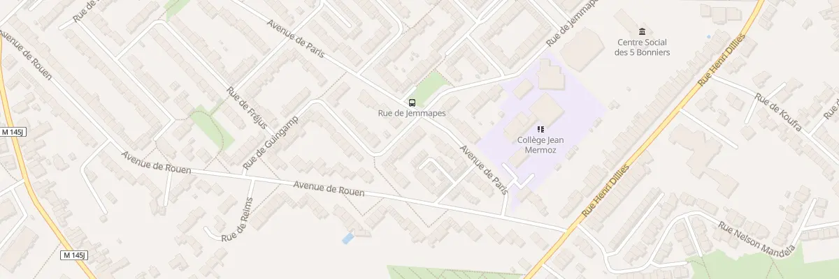 Plan du 3 Rue de Joigny à Faches-Thumesnil