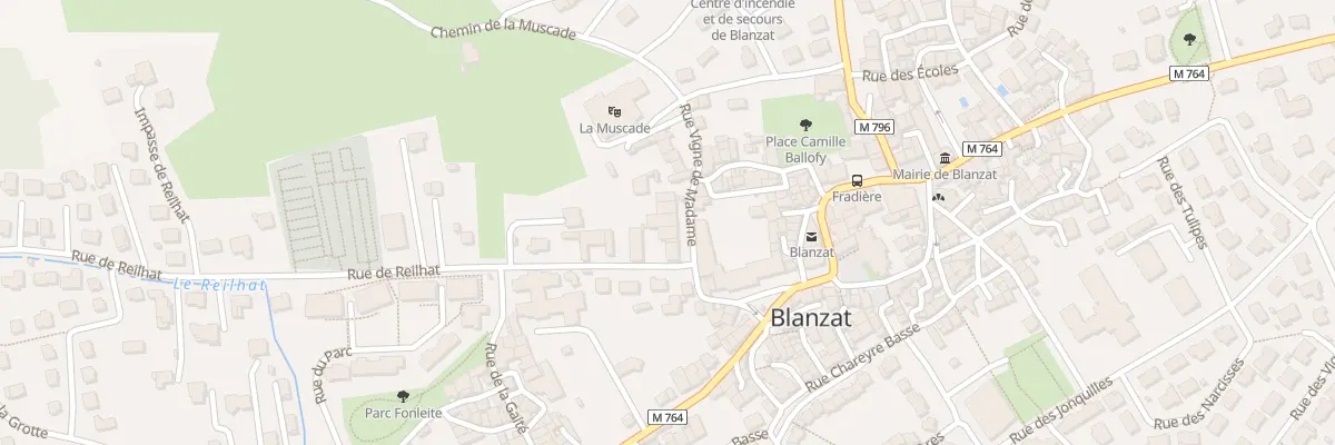 Plan du 79 Rue Vigne de Madame à Blanzat
