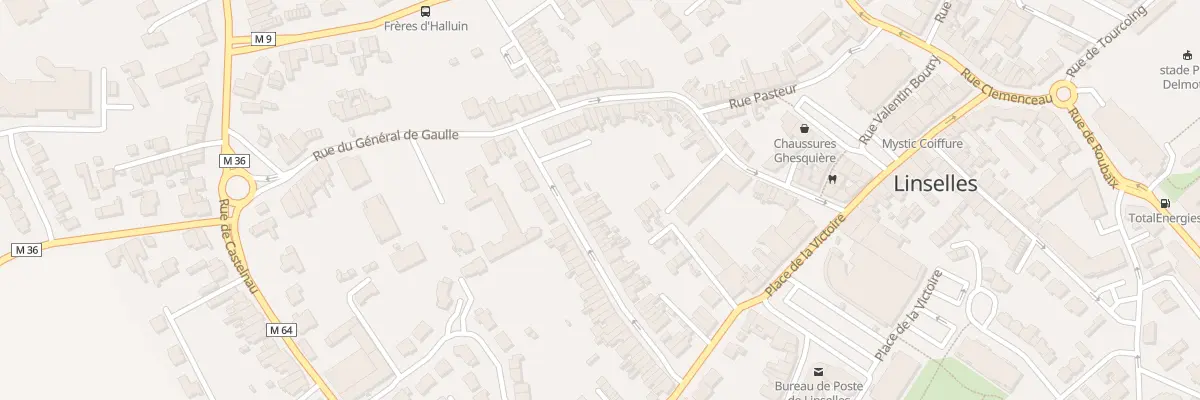 Plan du 38 Rue du Docteur Bonenfant à Linselles