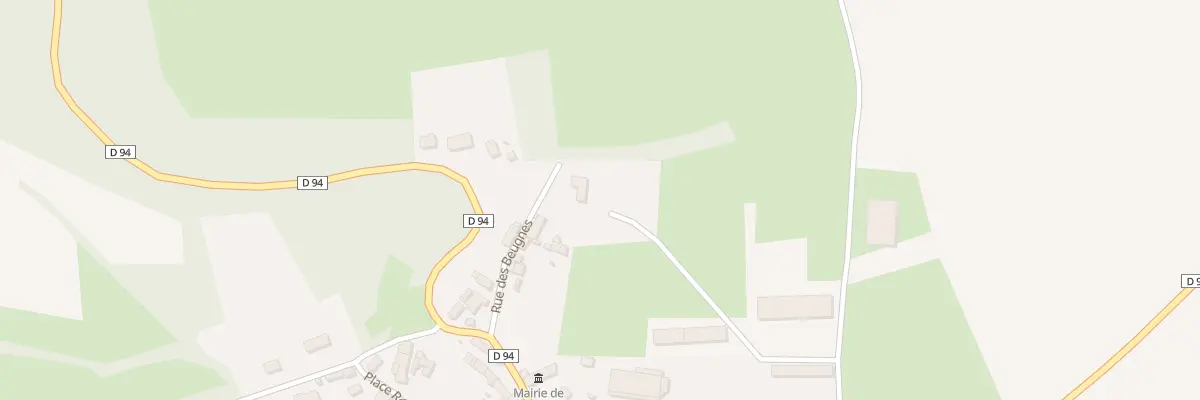 Plan du 7 Rue des Beugnes à Mortefontaine
