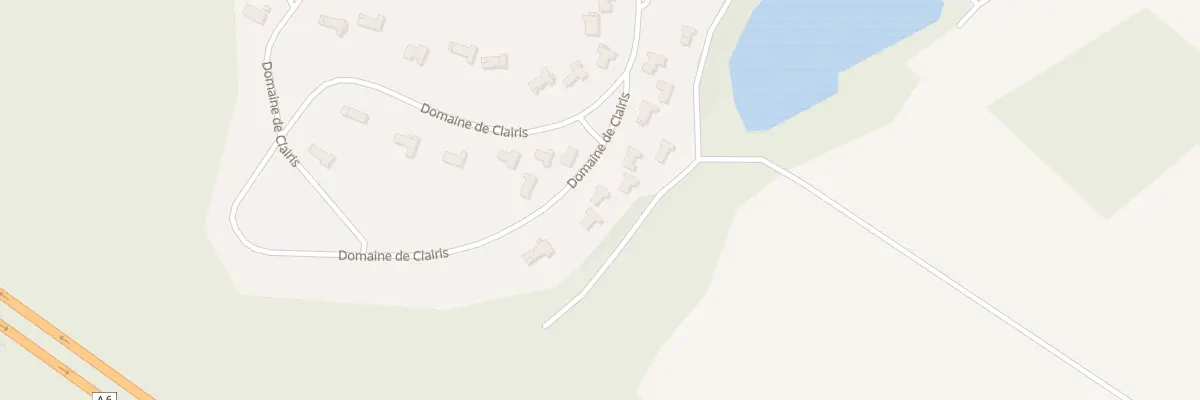 Plan du 92 Dom de Clairis à Savigny-sur-Clairis