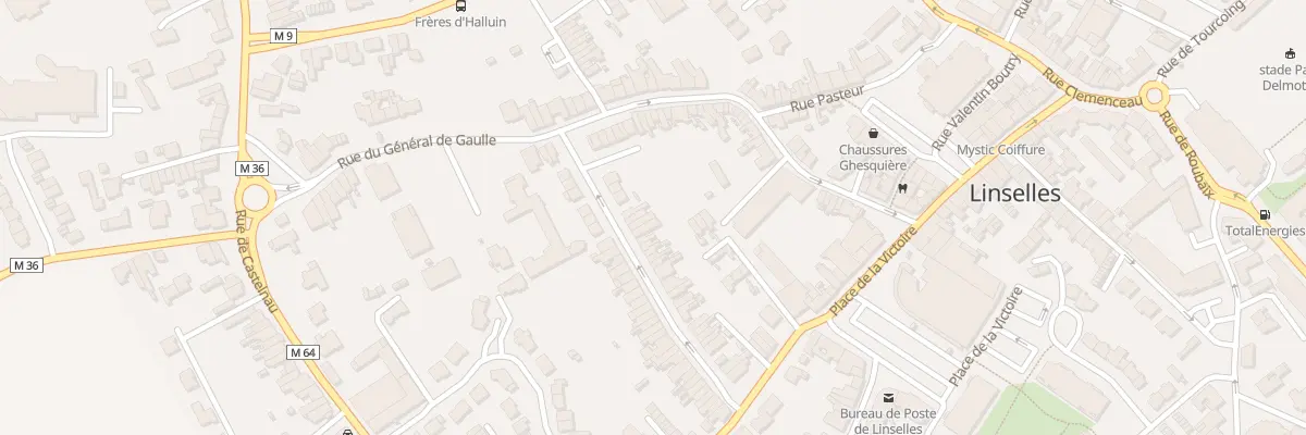 Plan du 36 Rue du Docteur Bonenfant à Linselles