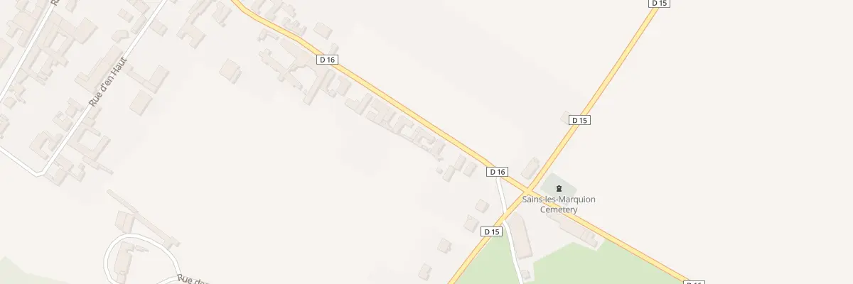 Plan du 20 Rue du Calvaire à Sains-lès-Marquion