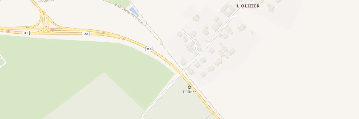 Plan du 1 Rue de l’Olizier à Thumeries