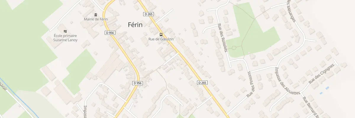 Plan du 18 Rue de Goeulzin à Férin
