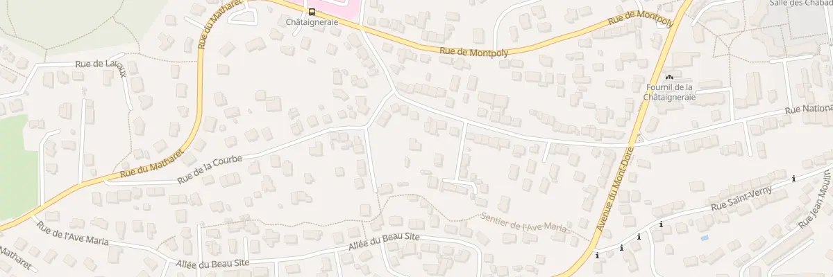 Plan du 37 Rue de la Châtaigneraie à Beaumont