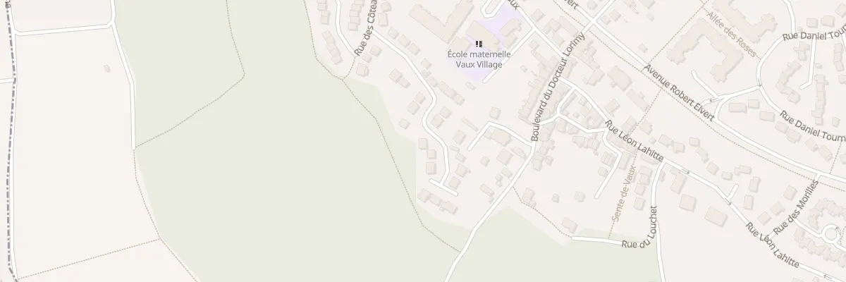 Plan du 43 Rue des Coteaux à Coulommiers