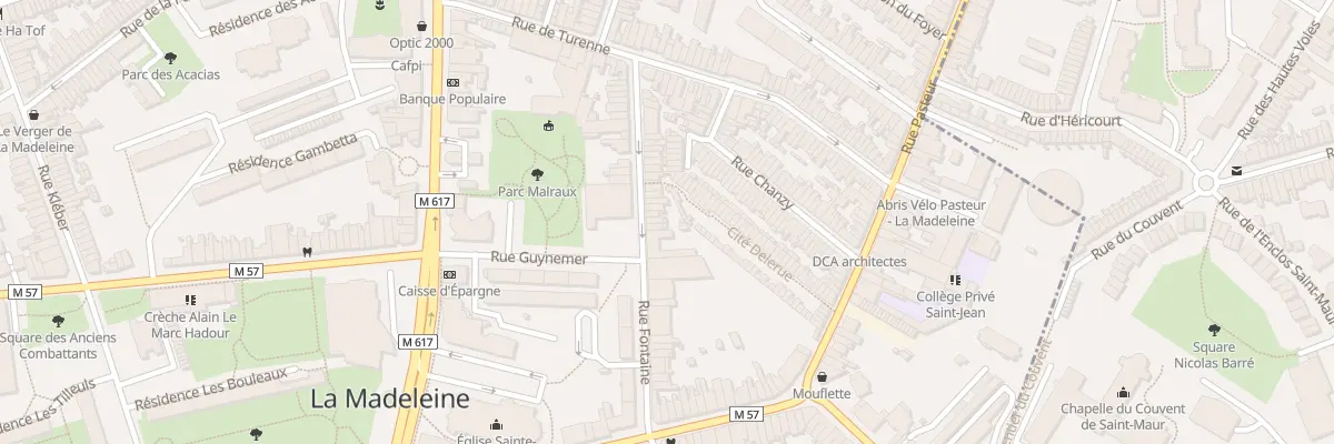 Plan du 46 Rue Fontaine à La Madeleine