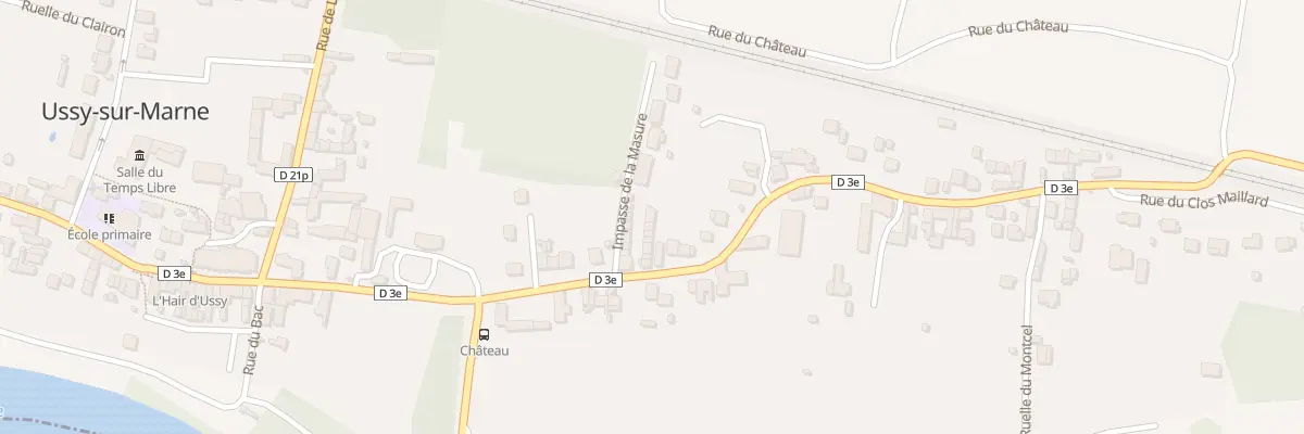 Plan du 18 Rue de la Ferte à Ussy-sur-Marne