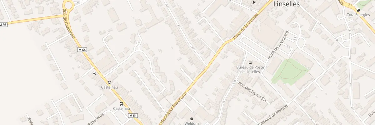 Plan du 15 Rue du Docteur Bonenfant à Linselles