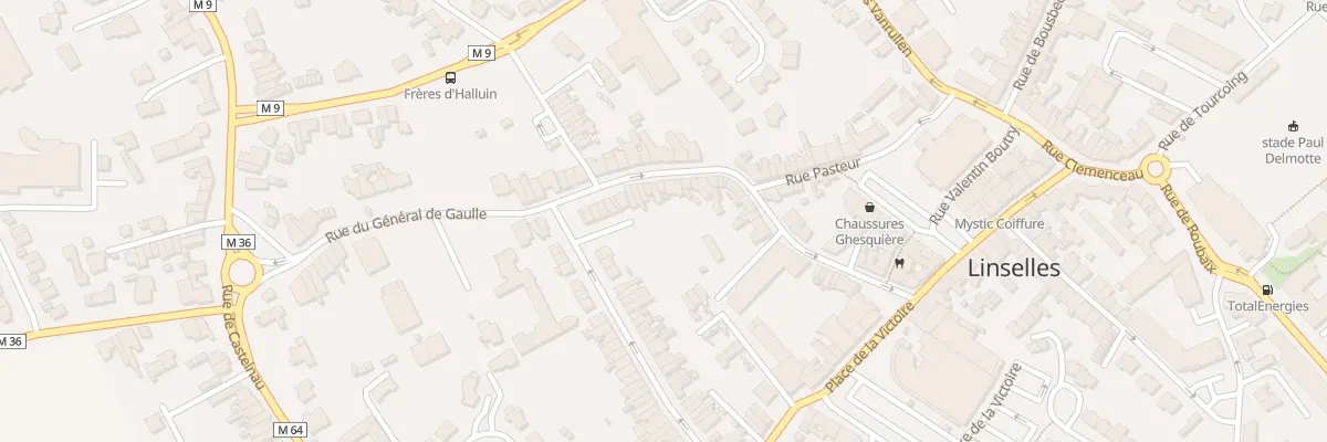 Plan du 43 Rue du Général De Gaulle à Linselles